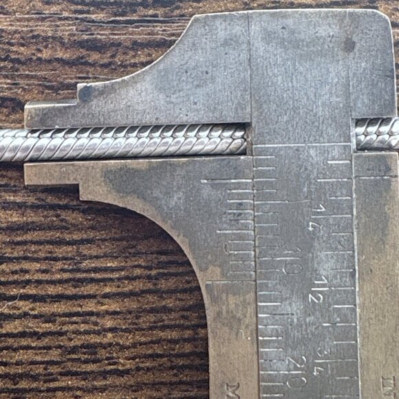 Pandora ALE Sterling Silver 925 Heart Snake Chain Bracelet Size 6.5" Length - Picture 9 of 10